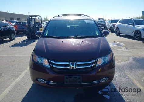 2014 Honda Odyssey Touring/Touring Elite из США, поврежденный, VIN 5FNRL5H91EB021950